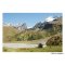 Postkort Gliere-sjøen, Champagny en vanoise om sommeren