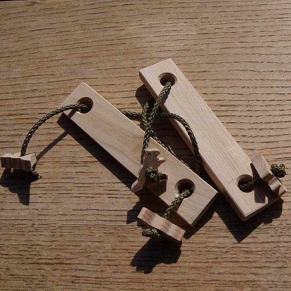 Woodchuck puslespill Tre og snor