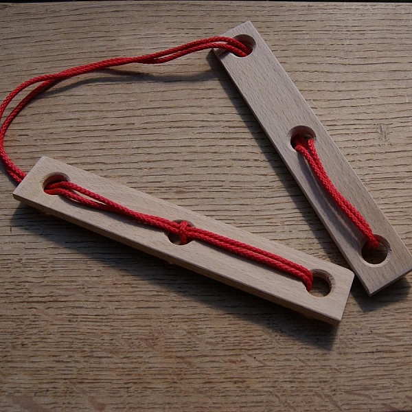 Fangenes hodeskade tre og snor