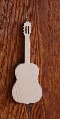 Tre gitar ht20cm musikk tema interiør dekorasjon, gitarist gave