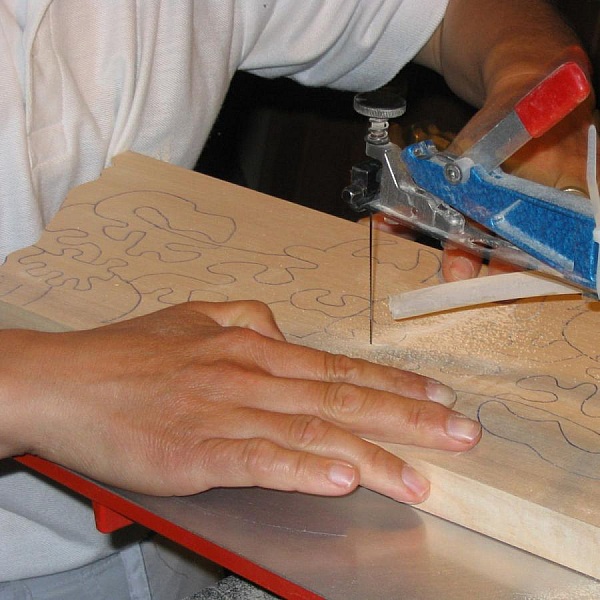 puzzle 7 pieces bateau et p&ecirc;cheur fabrication artisanale