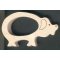 Rond de serviette cochon