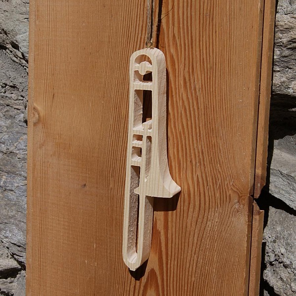 15 cm trombone h&aring;ndlaget musikkdekorasjon
