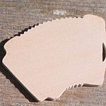 Figur trekkspill 3mm for &aring; dekorere