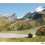 Postkort Gliere-sjøen, Champagny en vanoise om sommeren