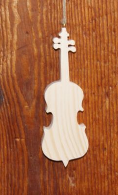 tre cello 15 cm musikalsk dekorasjon, håndlaget